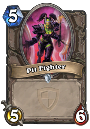 Pit Fighter Card