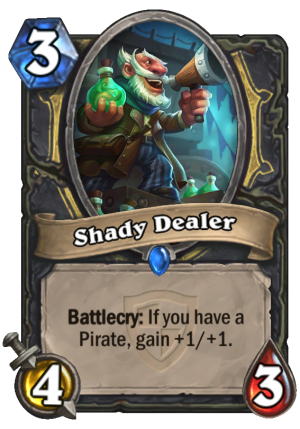 Shady Dealer Card