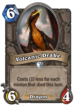 Volcanic Drake Card
