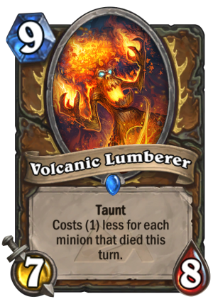 Volcanic Lumberer Card