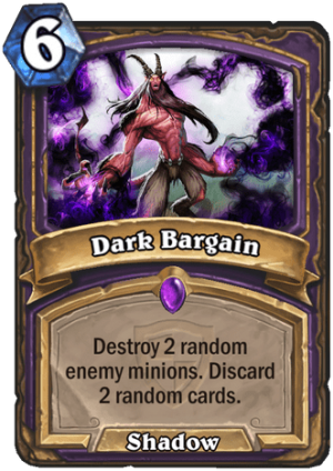 Dark Bargain Card