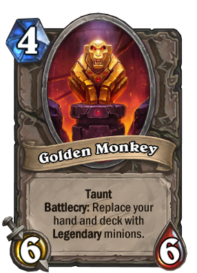 Golden Monkey Card