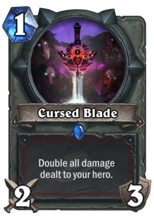 Cursed Blade Card