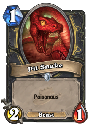 Pit Snake Card