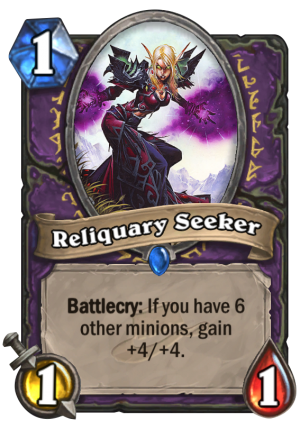 Reliquary Seeker Card