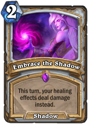 Embrace the Shadow Card