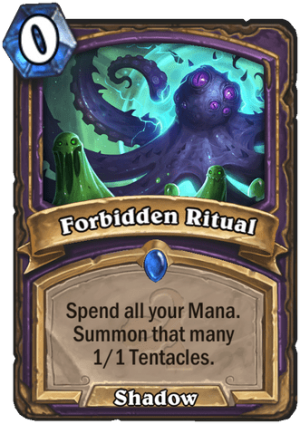 Forbidden Ritual Card