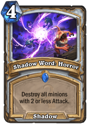 Shadow Word: Horror Card
