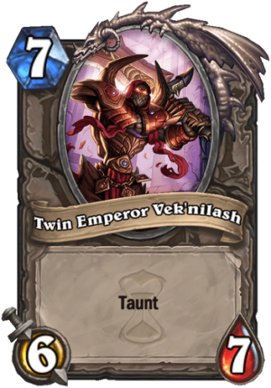 Twin Emperor Vek’nilash Card