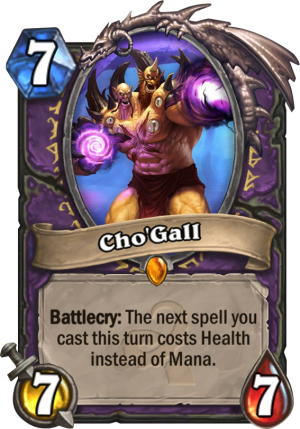 Cho’Gall Card