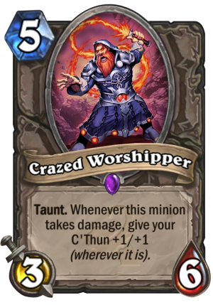 Crazed Worshipper Card