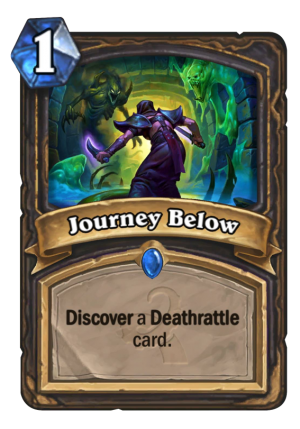 Journey Below Card