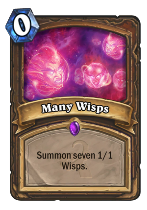 Many Wisps Card