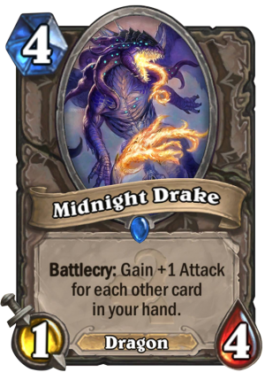 Midnight Drake Card