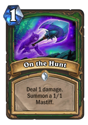 On the Hunt Card