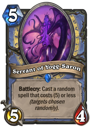 Servant of Yogg-Saron Card