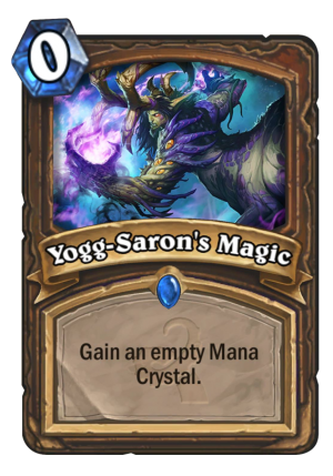 Yogg-Saron’s Magic Card