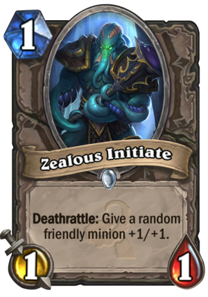 Zealous Initiate Card