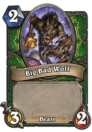 Big Bad Wolf Card