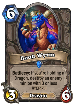 Book Wyrm Card