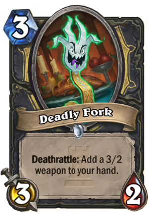 Deadly Fork Card