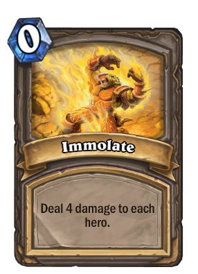 Immolate (Tavern Brawl) Card