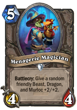 Menagerie Magician Card