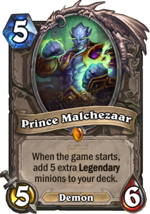 Prince Malchezaar Card
