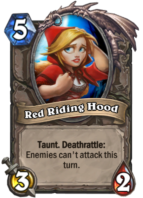 Red Riding Hood Card