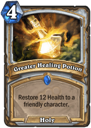 Greater Healing Potion Card