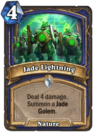 Jade Lightning Card