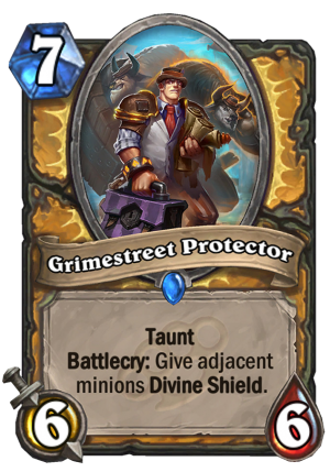 Grimestreet Protector Card