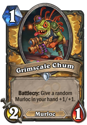 Grimscale Chum Card