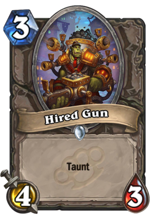 Hired Gun Card