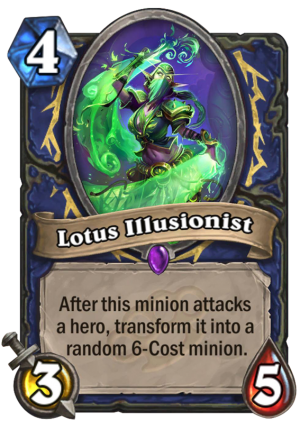 Lotus Illusionist Card