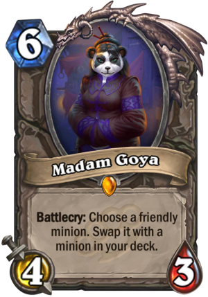 Madam Goya Card