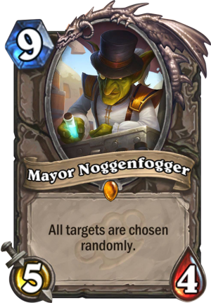 Mayor Noggenfogger Card