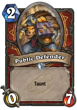 Public Defender Card
