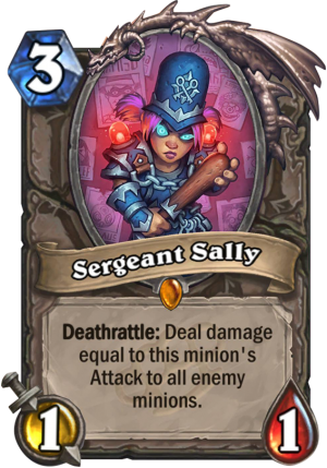 Sergeant Sally Card