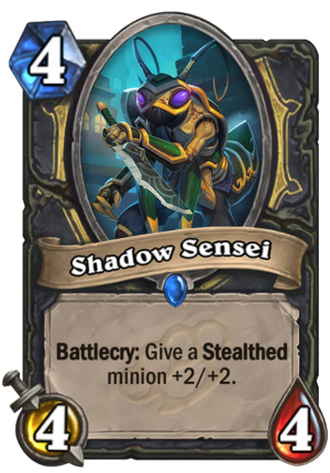 Shadow Sensei Card