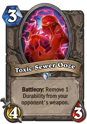 Toxic Sewer Ooze Card