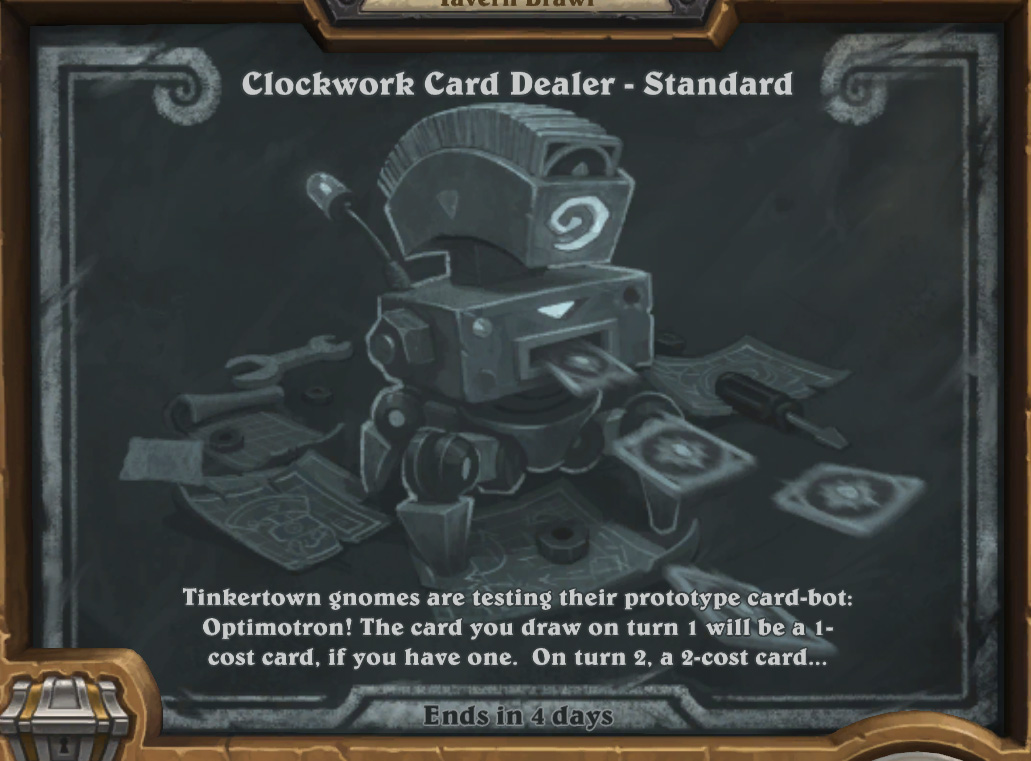 Pelea de taberna – Repartidor de cartas Clockwork – Estándar