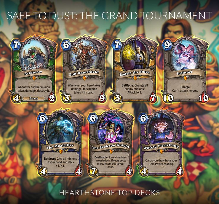 safetodusttgt Hearthstone Top Decks
