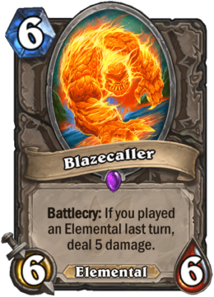 Blazecaller Card