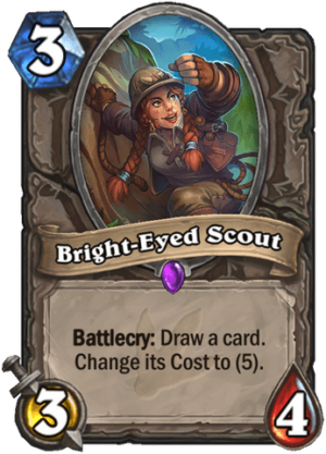 Bright-Eyed Scout Card