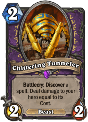 Chittering Tunneler Card