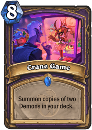 Crane Game Card