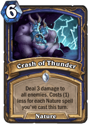 Crash of Thunder Card