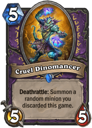 Cruel Dinomancer Card
