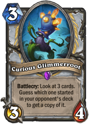 Curious Glimmerroot Card